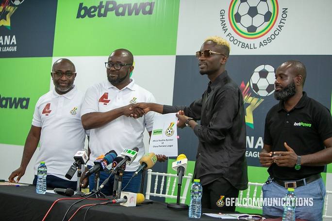 GFA announces betPawa as new headline sponsor of the Ghana Premier League.